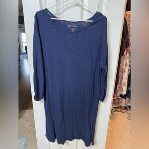 Lilly Pulitzer Navy Long-Sleeve Women's Tunic Top